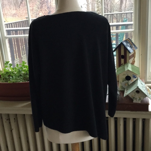 Soft Surroundings Asymmetrical Sweatshirt SIZE S - Picture 2 of 5